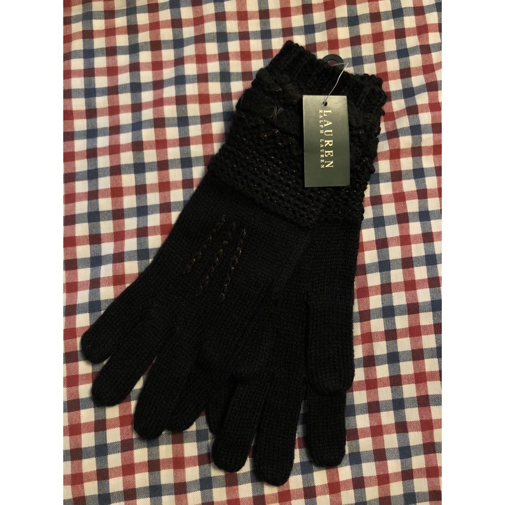 Ralph Lauren Knit Gloves (New with Tags)